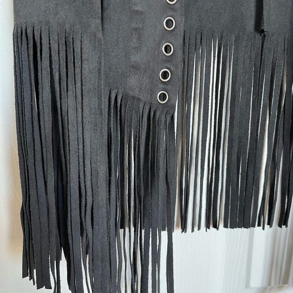 Faux suede jacket - Picture 5 of 7